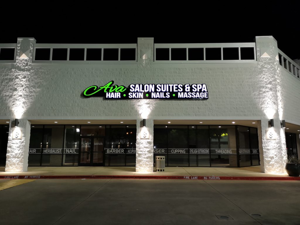 Private salon suite at Ava Salon Suites in Grapevine